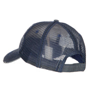 Mama Bear Embroidered Low Profile Cotton Mesh Cap