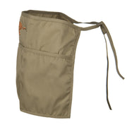 Running Cheetah Embroidered 3 Pockets Chef's Apron - Khaki OSFM