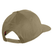 Veteran US Air Force Embroidered Solid Cotton Twill Cap - Khaki OSFM