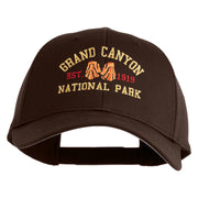 Grand Canyon National Park Embroidered Baseball Cap - Dark Brown OSFM