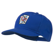 Pinochle Card Game Embroidered Cotton Twill Cap