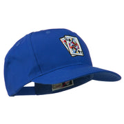 Pinochle Card Game Embroidered Cotton Twill Cap