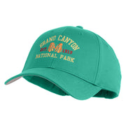 Grand Canyon National Park Embroidered Baseball Cap - Cactus Green OSFM