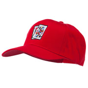 Pinochle Card Game Embroidered Cotton Twill Cap