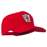 Pinochle Card Game Embroidered Cotton Twill Cap