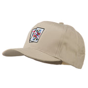 Pinochle Card Game Embroidered Cotton Twill Cap