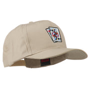 Pinochle Card Game Embroidered Cotton Twill Cap