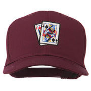 Pinochle Card Game Embroidered Cotton Twill Cap