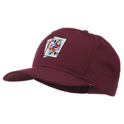 Pinochle Card Game Embroidered Cotton Twill Cap