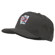 Pinochle Card Game Embroidered Cotton Twill Cap