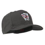 Pinochle Card Game Embroidered Cotton Twill Cap