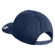 Marines Letter Embroidered Solid Cotton Twill Pro Style Cap - Navy OSFM