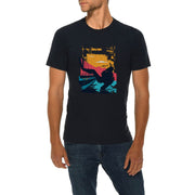 Scuba Diving Scene Graphic Design Deluxe Jersey T-Shirt