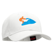 Jet Ski Embroidered Low Profile Cap