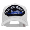 US Air Force Jet Fan Shape Patched Cotton Mesh Cap