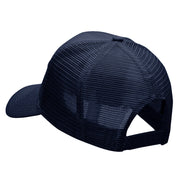 US Air Force Jet Fan Shape Patched Cotton Mesh Cap