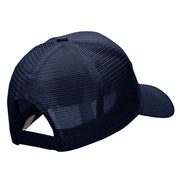 US Air Force Jet Fan Shape Patched Cotton Mesh Cap