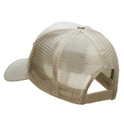 US Air Force Jet Fan Shape Patched Cotton Mesh Cap