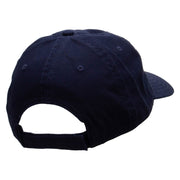 I am Only Half Dead Embroidered Low Profile Dyed Cotton Twill Cap - Navy OSFM