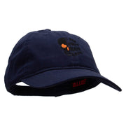 I am Only Half Dead Embroidered Low Profile Dyed Cotton Twill Cap - Navy OSFM