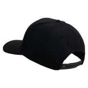 Licensed 1st Special Forces Command Embroidered Solid Cotton Twill Pro Style Cap - Black OSFM
