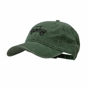 4WD Vehicle Embroidered Washed Pigment Dyed Cotton Twill Cap