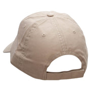 I am Only Half Dead Embroidered Low Profile Dyed Cotton Twill Cap - Khaki OSFM