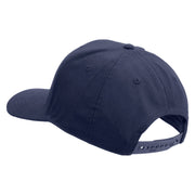 Licensed 1st Special Forces Command Embroidered Solid Cotton Twill Pro Style Cap - Navy OSFM