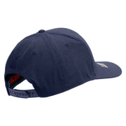 Licensed 1st Special Forces Command Embroidered Solid Cotton Twill Pro Style Cap - Navy OSFM