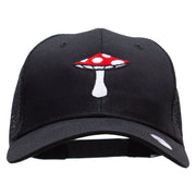 Toadstool Embroidered High Profile Mesh Cap