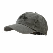 4WD Vehicle Embroidered Washed Pigment Dyed Cotton Twill Cap