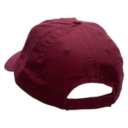 I am Only Half Dead Embroidered Low Profile Dyed Cotton Twill Cap