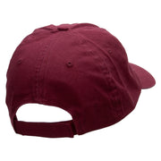 I am Only Half Dead Embroidered Low Profile Dyed Cotton Twill Cap