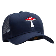 Toadstool Embroidered High Profile Mesh Cap