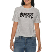 Vampire Graphic Design Deluxe Jersey T-Shirt