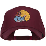 Jesus Praying Embroidered Twill Cap