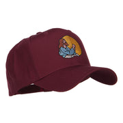 Jesus Praying Embroidered Twill Cap