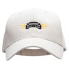 Winged Auto Embroidered Low Profile Organic Cotton Cap