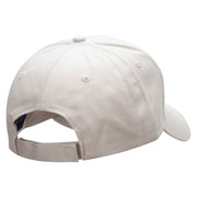 Winged Auto Embroidered Low Profile Organic Cotton Cap