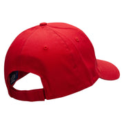 Winged Auto Embroidered Low Profile Organic Cotton Cap