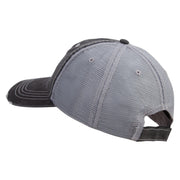 Licensed 18th Airborne Corps Veteran Embroidered Low Profile Special Cotton Mesh Cap - Black OSFM