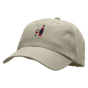 Vino Vibes Embroidered Low Profile Dyed Cotton Twill Cap