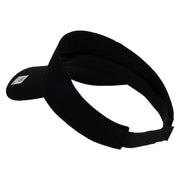 US Marine Corps Seal Design Embroidered Cotton Twill Sun Visor - Black OSFM