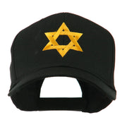 Jewish Star of David Embroidered Cap