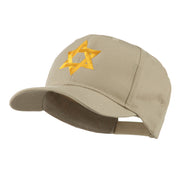 Jewish Star of David Embroidered Cap