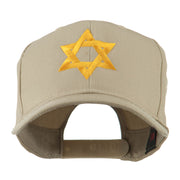 Jewish Star of David Embroidered Cap