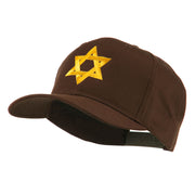 Jewish Star of David Embroidered Cap