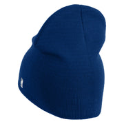 USAF Veteran Embroidered 8" Knit Short Beanie - Royal OSFM