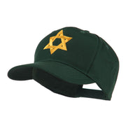 Jewish Star of David Embroidered Cap