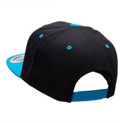 Angry Shark Embroidered Wool Blend Classic Snapback